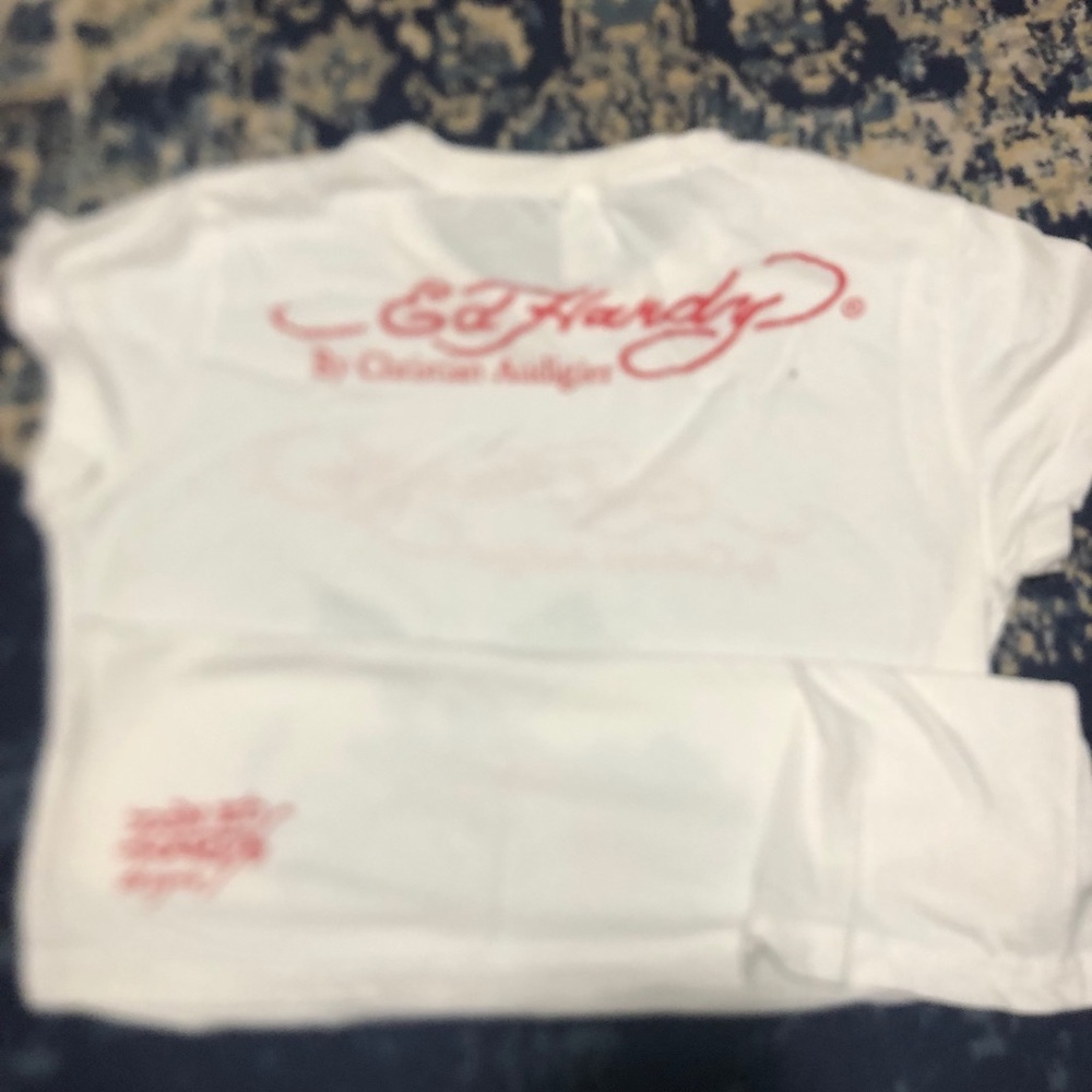 vintage y2k 2000’s ed hardy t shirt “eternal love” - Picture 4 of 4